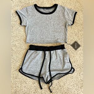 Zaful Grey & Black Set